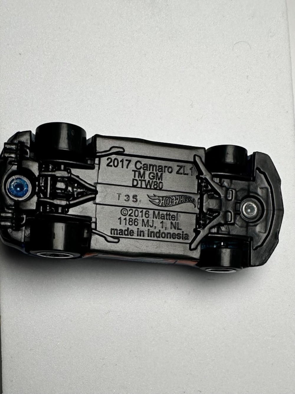 Hot Wheels 2017 Camaro ZL1 Team Nitemare Blue HW Drift - Picture 6 of 7